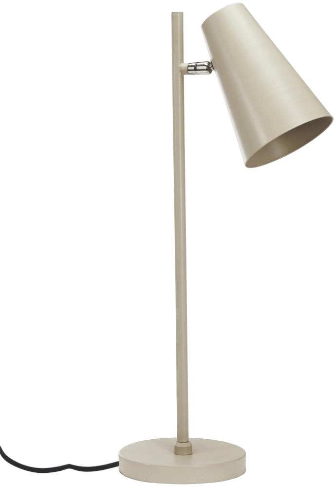 PR Home Cornet Tischlampe beige 1 Arm E27 64cm mit Schalter am Lampenkopf Bild 1