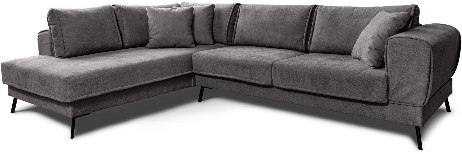 Pacifico Ecksofa Links, Orinoco - Dunkelgrau Bild 1