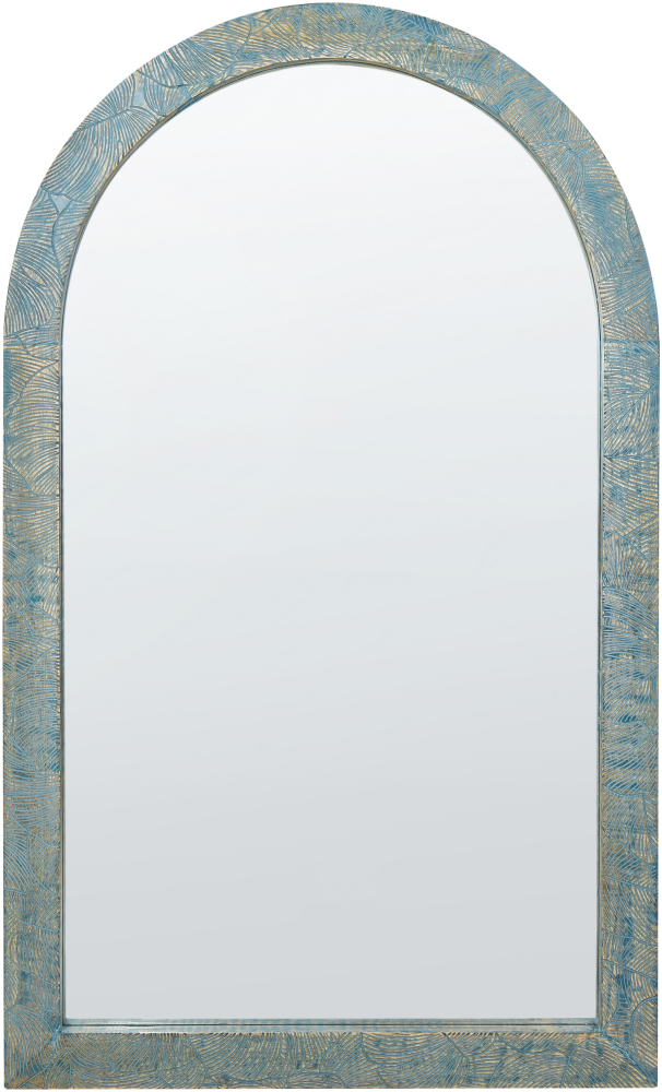 Wandspiegel 109 cm Blau MELAY Bild 1