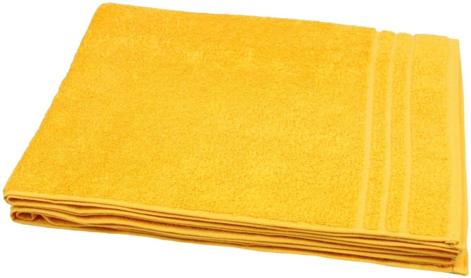 Handtuch 50x100 cm, 500g/m² orange / gelb Bild 1
