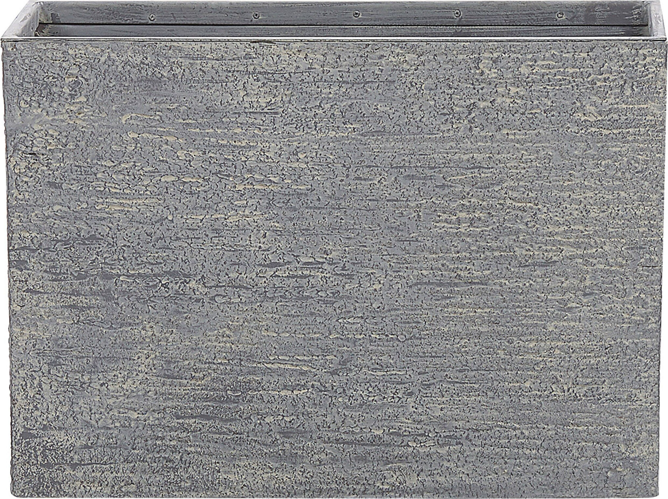 Blumentopf grau rechteckig 34 x 80 x 56 cm EDESSA Bild 1