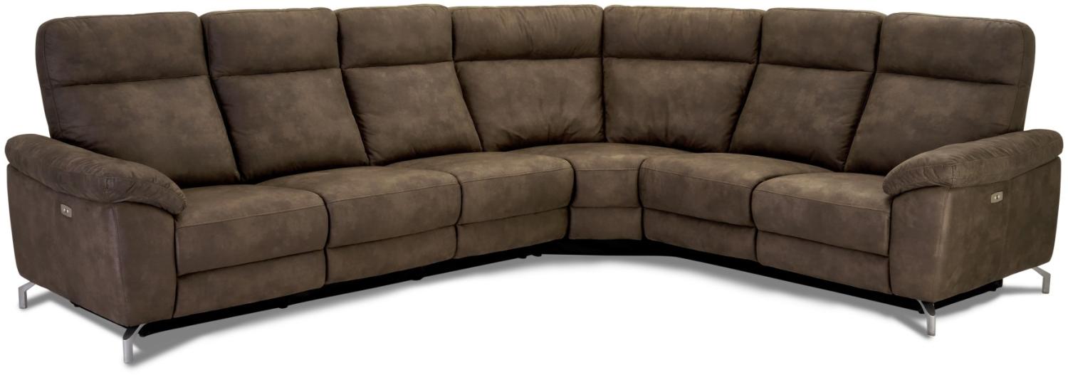 Selesta Ecksofa VSS Relaxsessel grau Sofa Couch Wohnzimmer Lounge Wohngarnitur Bild 1