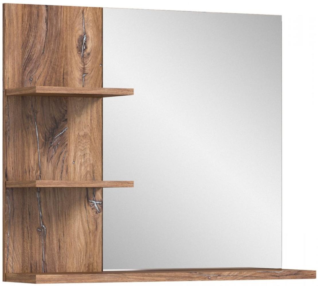 Badezimmer Spiegel Ramon in Flagstaff Eiche 80 cm Bild 1