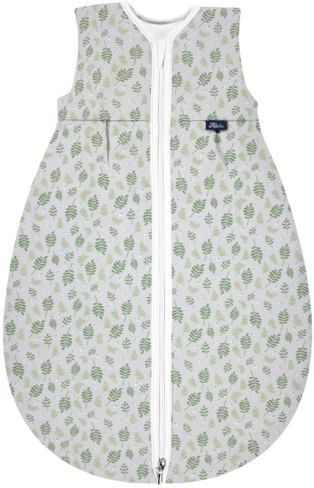 Alvi Mäxchen Schlafsack light Organic Cotton Drifting Leaves 100 cm Bild 1