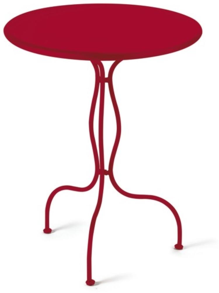 Tisch Rondo Ø 60 cm rot Bild 1