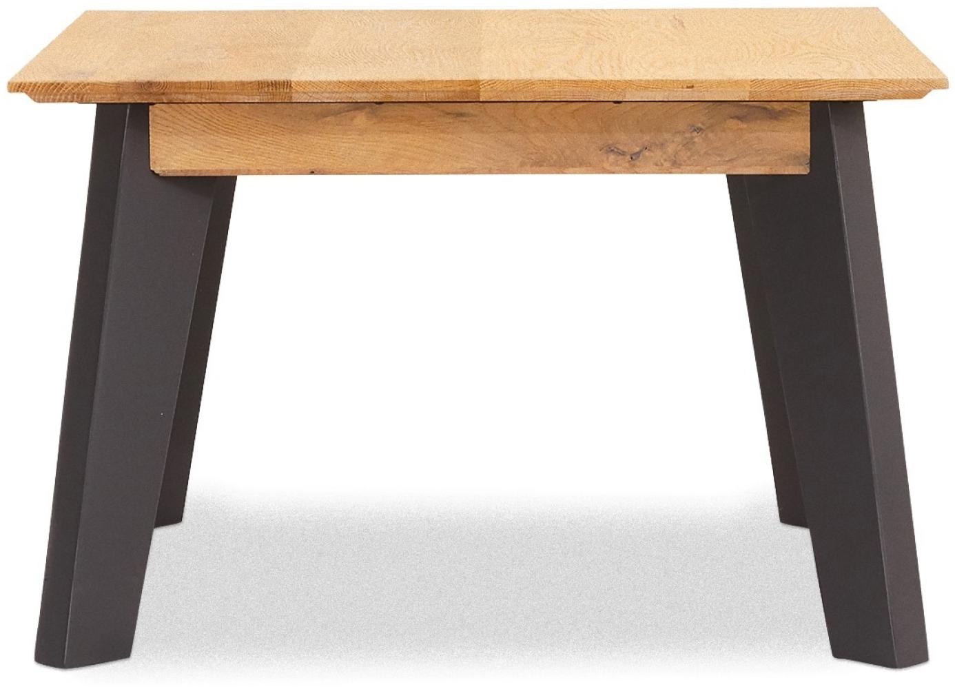 Seth Couchtisch 70 cm Eiche grau Wohnzimmer Beistelltisch Tisch Sofatisch Holz Bild 1