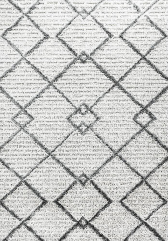 Hochflor Teppich Pepe rechteckig - 140x200 cm - Creme Bild 1
