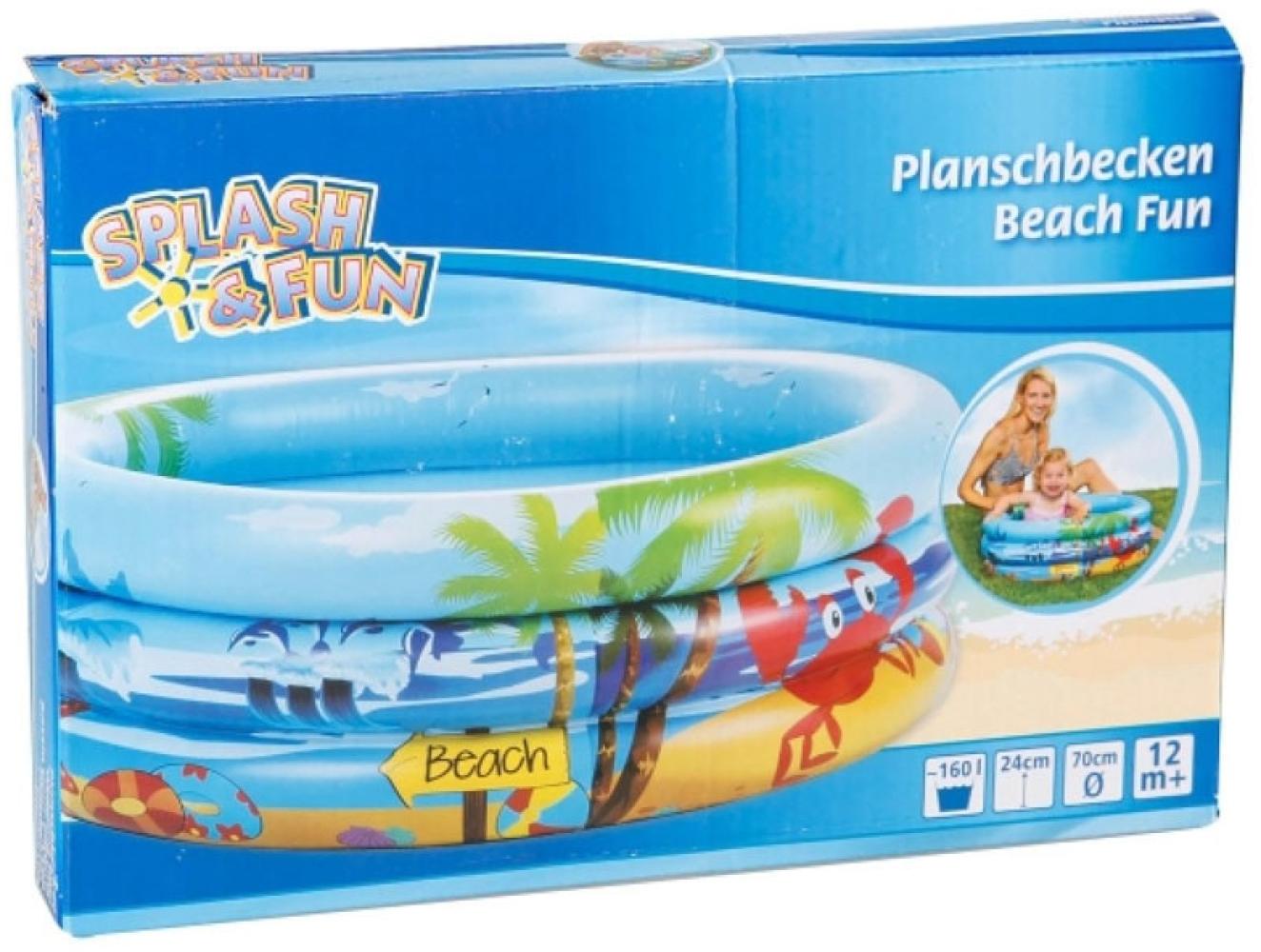 Splash & Fun Babyplanschbecken Beach Bild 1