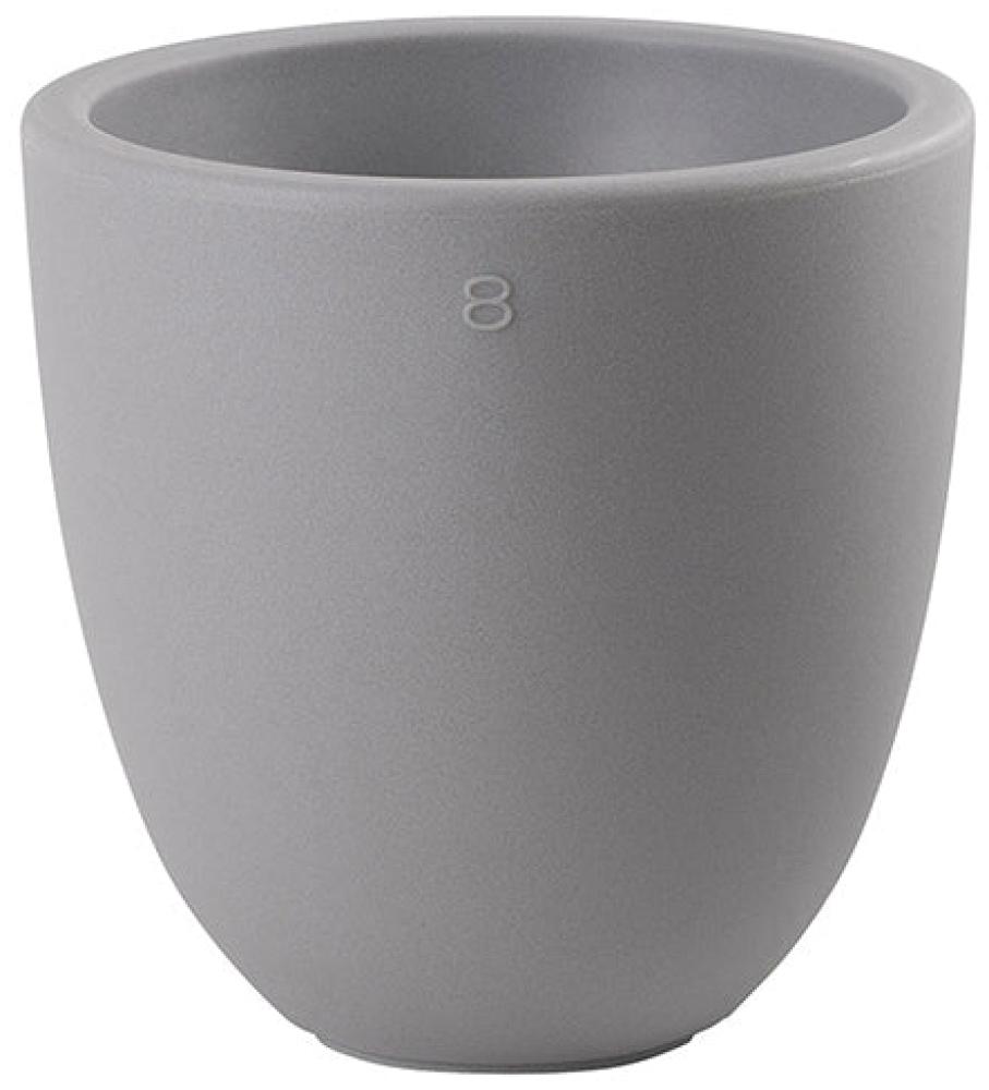 8 Seasons Shining Curvy Pot S (Grey) 22025W Bild 1