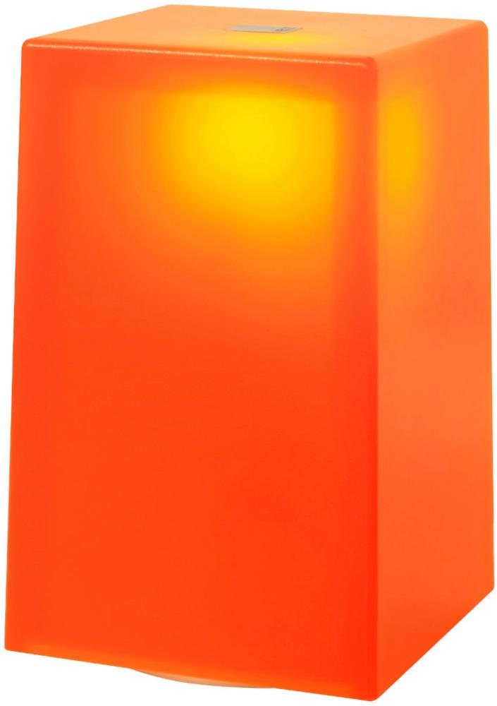 NEOZ kabellose Akku-Tischleuchte GEM 1 Resin UNO LED-Lampe dimmbar 1 Watt 17,5x11,5 cm Amber Bild 1