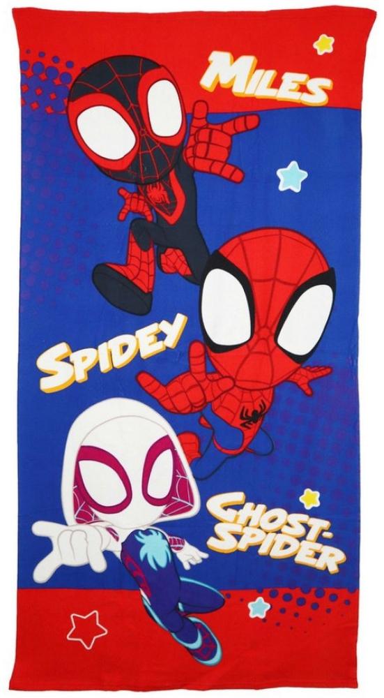 MARVEL Strandtuch Marvel Spidey Miles Ghost Spider Mikrofaser Badetuch 70x140 cm Bild 1