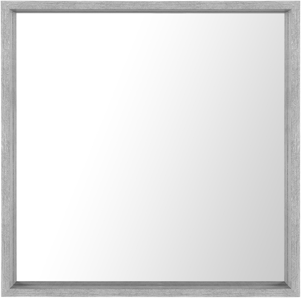 Wandspiegel grau quadratisch 50 x 50 cm BRIGNOLES Bild 1