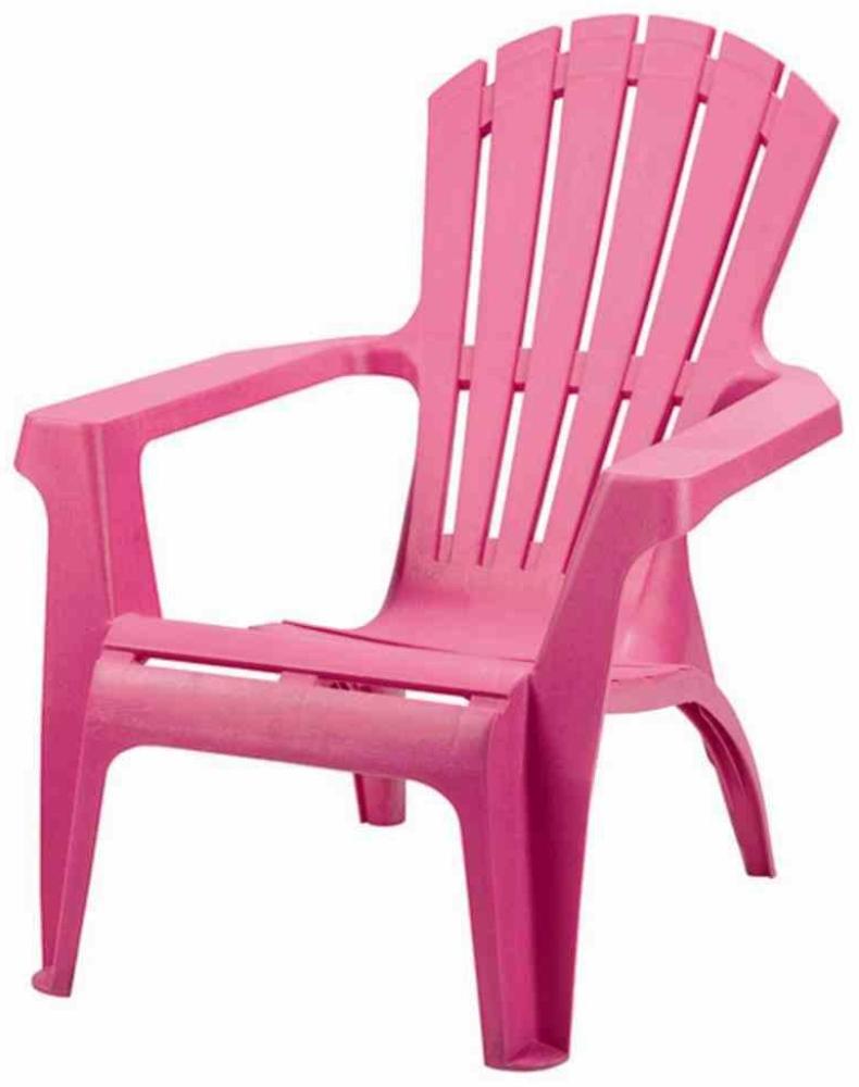 PROGARDEN Dolomiti Deckchair, pink Vollkunststoff Bild 1