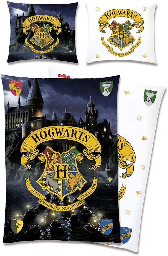 Harry Potter Hogwarts Bettwäsche Linon / Renforc Bild 1