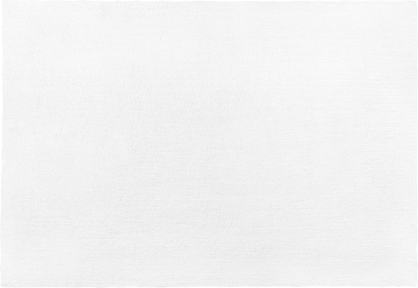 Teppich weiß 160 x 230 cm Shaggy DEMRE Bild 1
