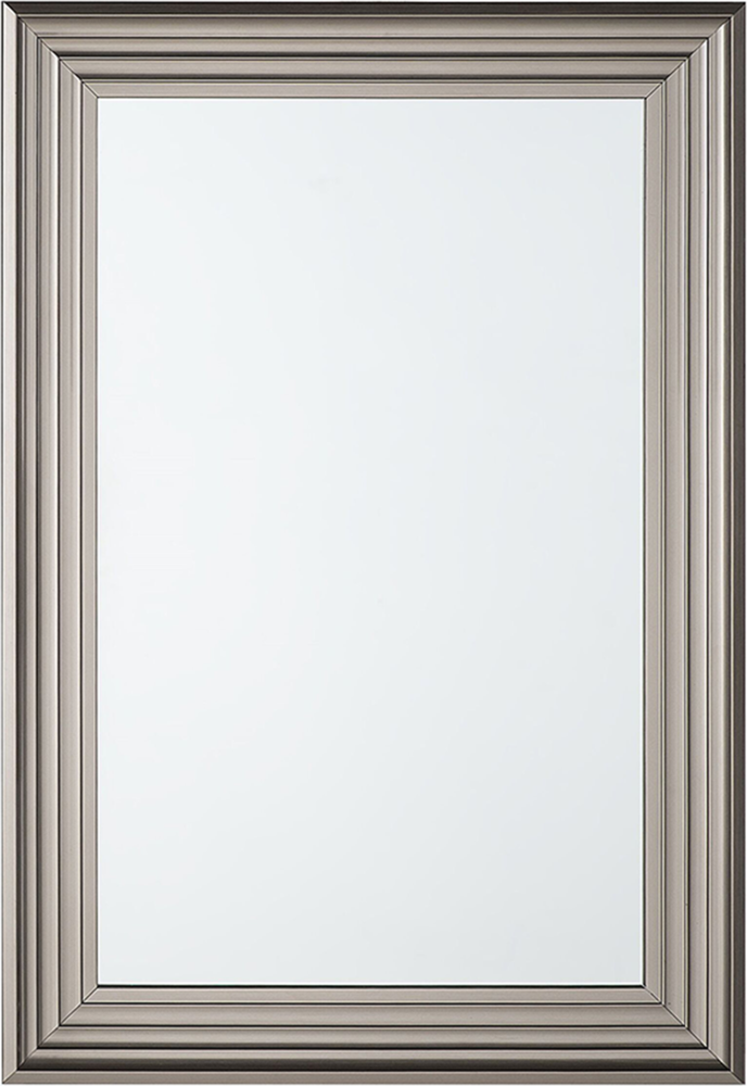 Wandspiegel silber rechteckig 61 x 91 cm CHATAIN Bild 1