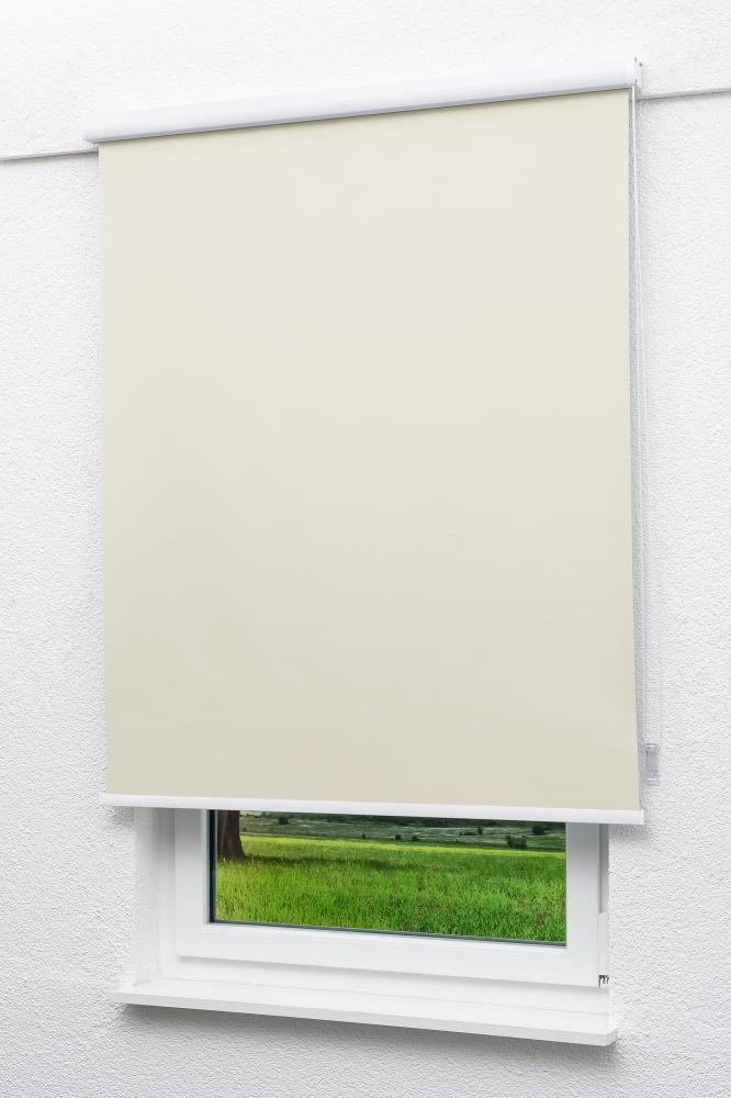 Lysel - Qualitätskassettenrollo Abdunkelung hellelfenbein, (B x H) 70cm x 175cm in beige/hellelfenbein Bild 1