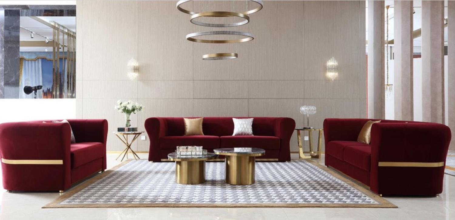 Couchtisch Rund Luxus Wohnzimmer Tisch Couchtisch Design Tische Style Möbel 2tlg Bild 1