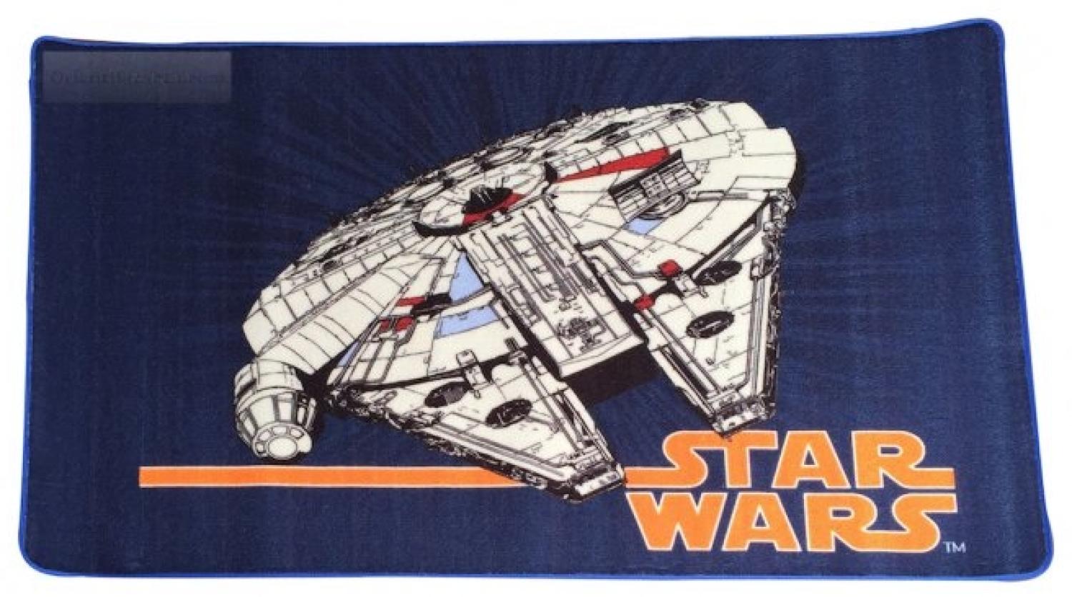 Star Wars Teppich- 160 x 100 cm Millennium Falke, SW74 Bild 1