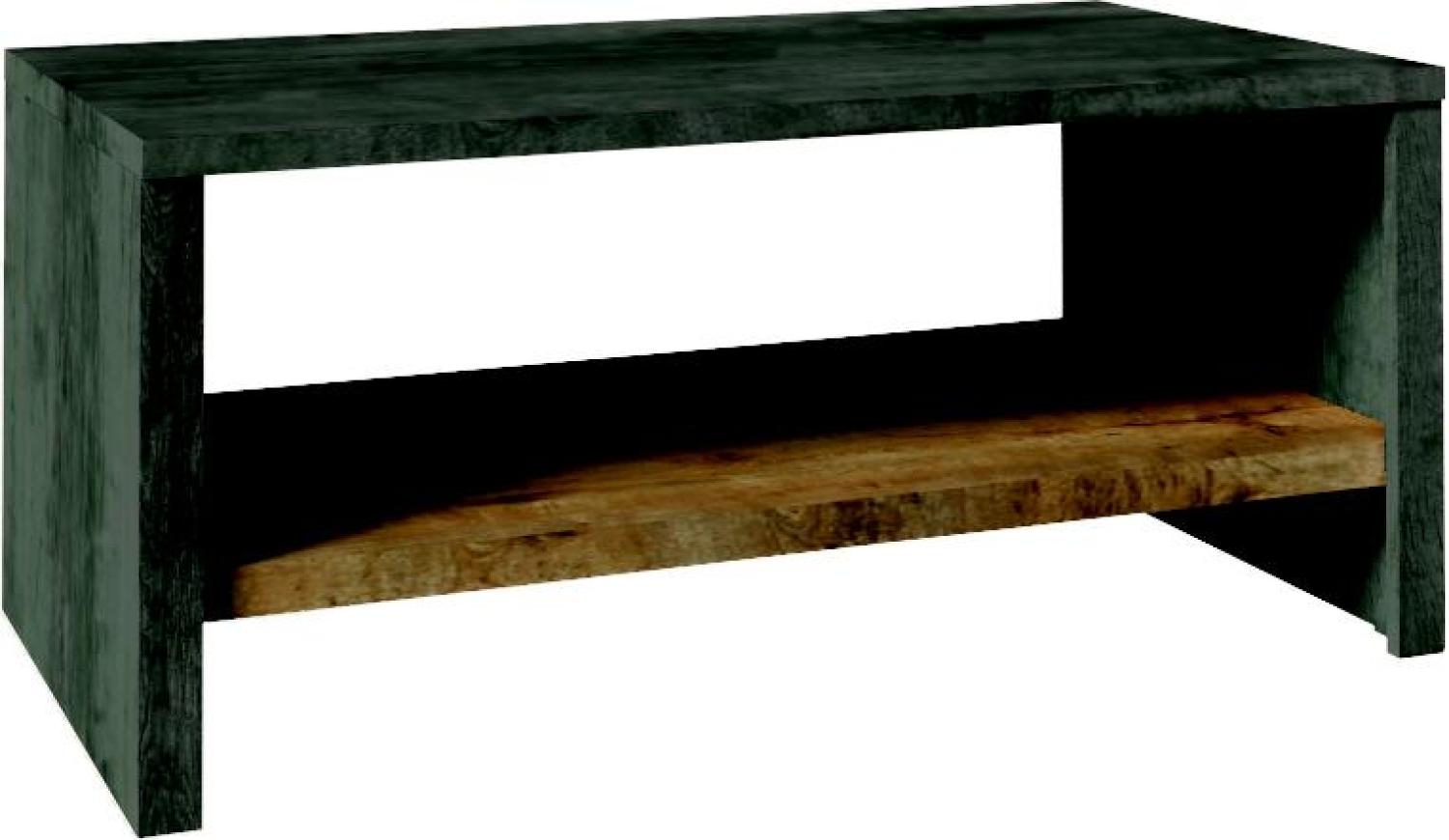 Couchtisch Holztisch Echtholz Massiv Holz Beistelltisch Tisch 120x60 Couchtische Bild 1