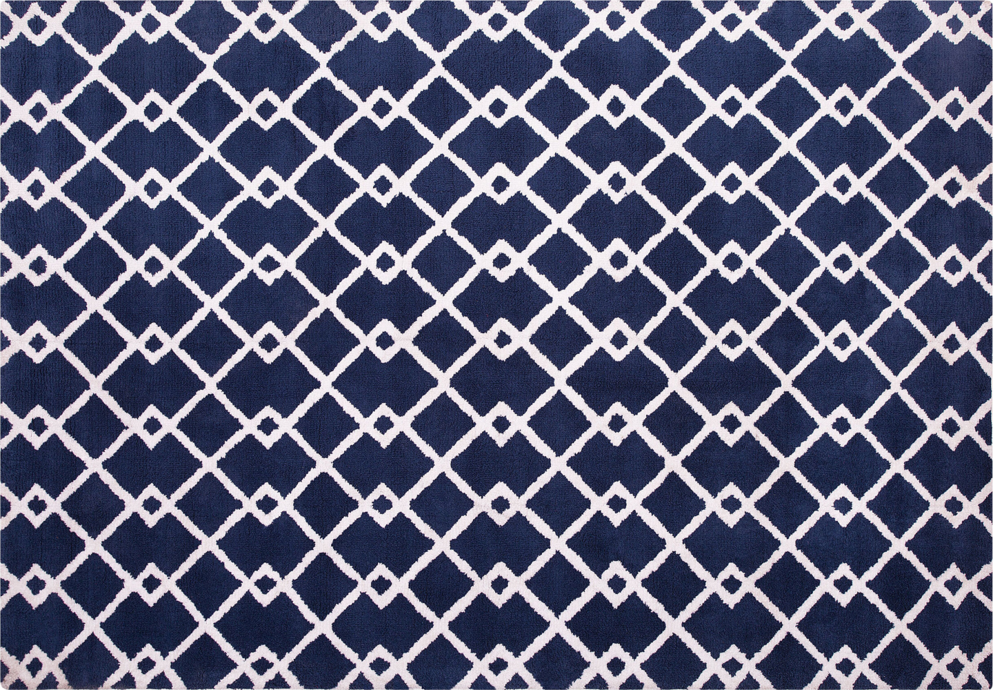 Teppich blau 160 x 230 cm Kurzflor SERRES Bild 1