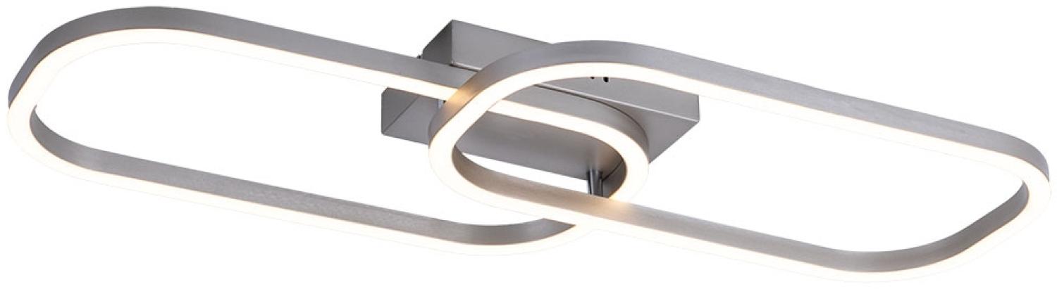 LED Deckenlampe Deckenstrahler, Metall silber, L 62,6 cm Bild 1