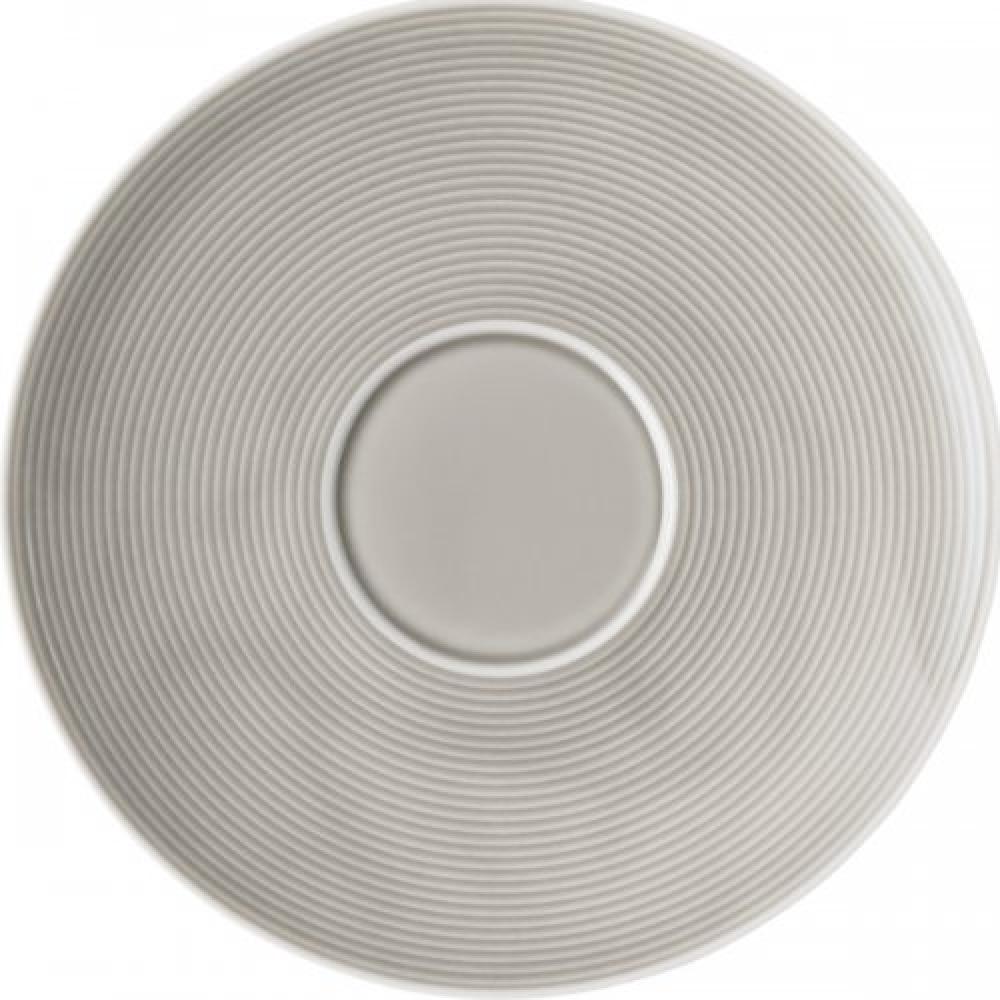 Thomas Loft by Rosenthal Kombi-Untertasse, Untere, Porzellan, Moon Grey, 18 cm, 11900-401917-14771 Bild 1