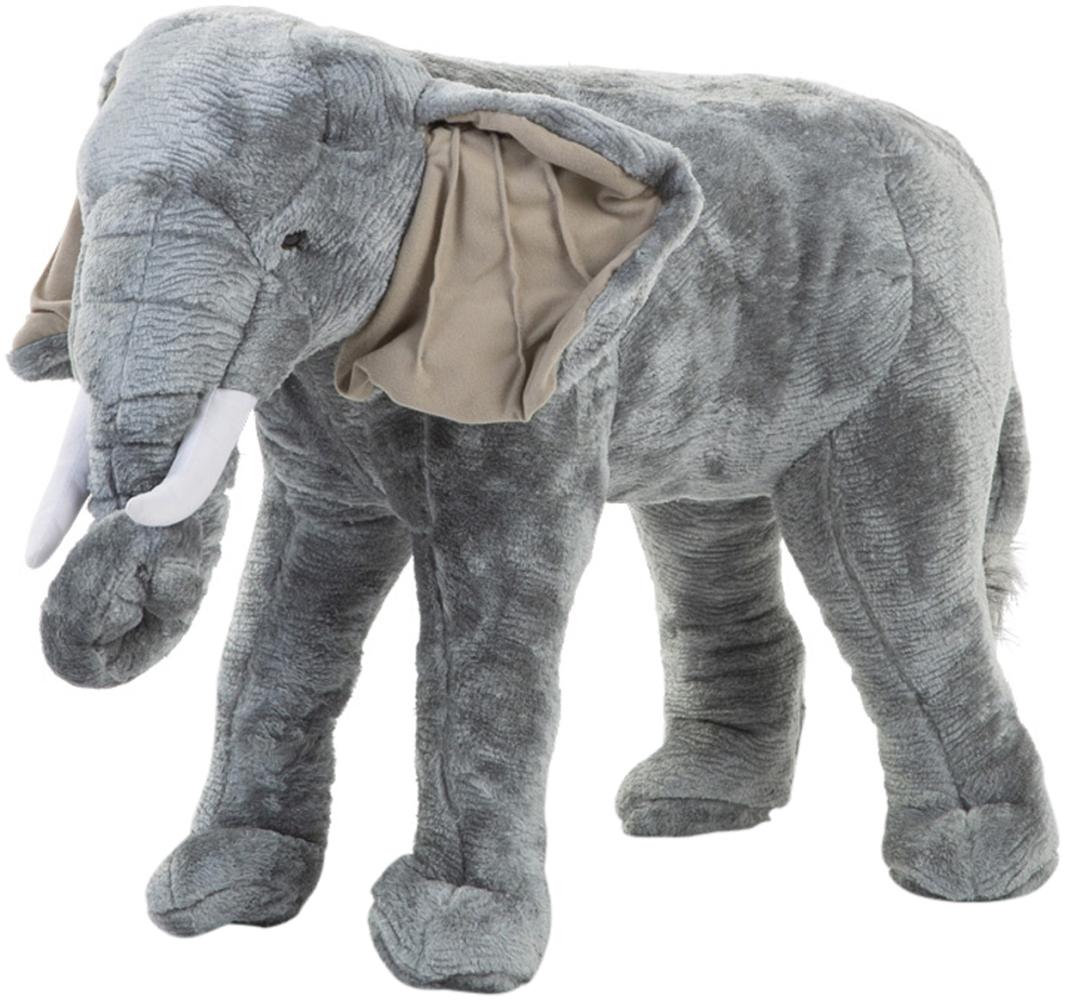 Childhome Elefant Kuscheltier 60 cm Grau Bild 1
