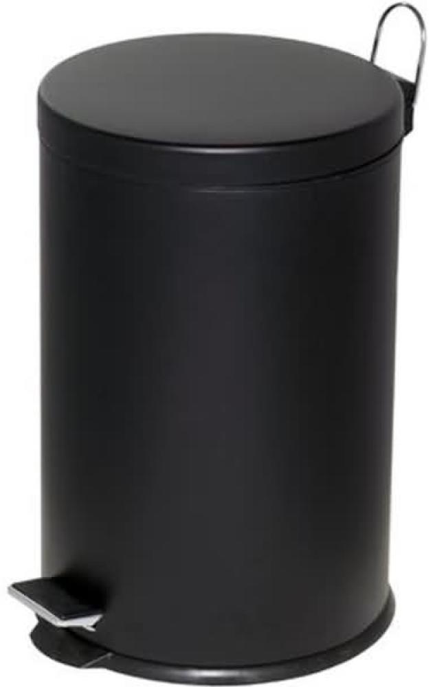 Alco Tretabfalleimer mit Kunststoffeinsatz 20 Liter schwarz Bild 1