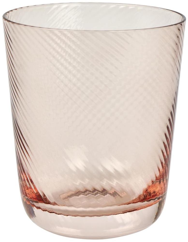 Lambert Korfu,Trinkglas, zartrosa H 10 cm D 8,5 cm 10304 Bild 1