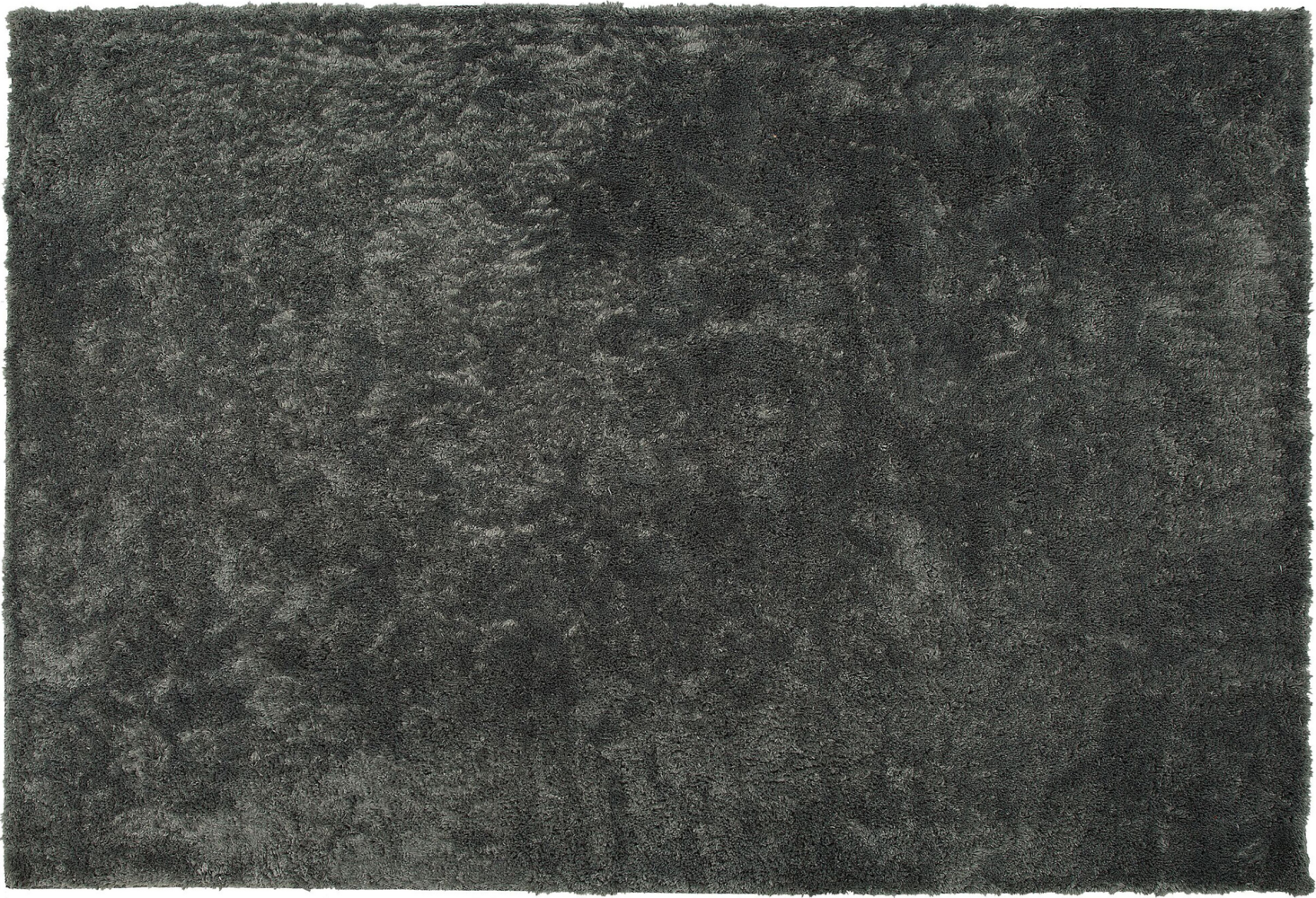 Teppich dunkelgrau 140 x 200 cm Shaggy EVREN Bild 1