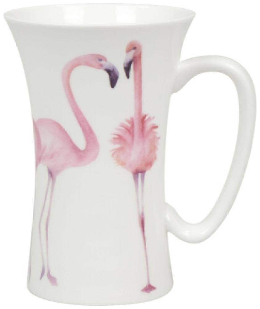 KÖNITZ Becher Mega Mug Flamingo - 630 ml Bone China Porzellan Bild 1