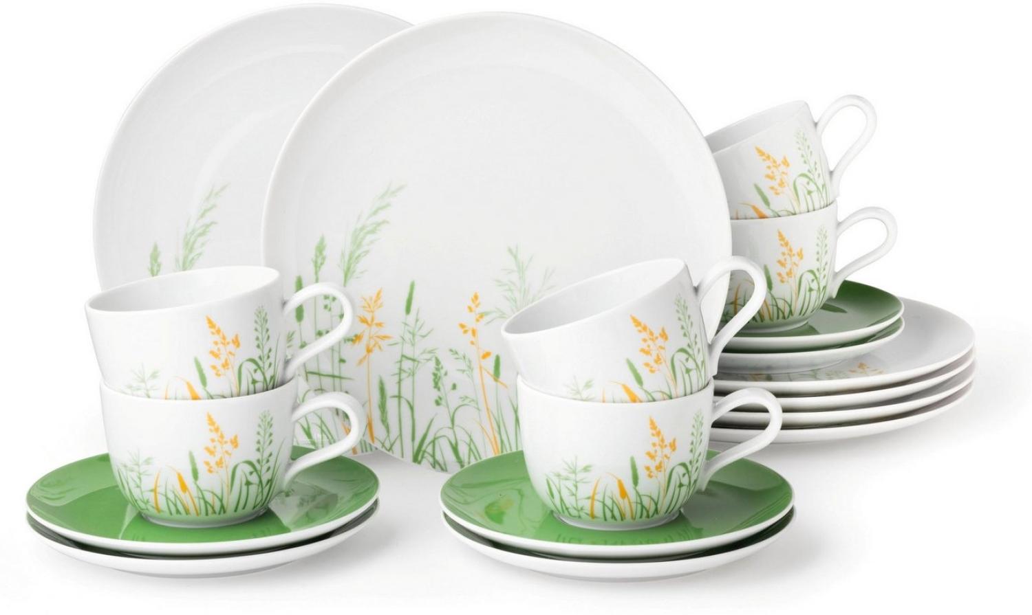 Seltmann Weiden Liberty Kaffeeservice 18-teilig Meadow Grasses green 001.768784 Bild 1