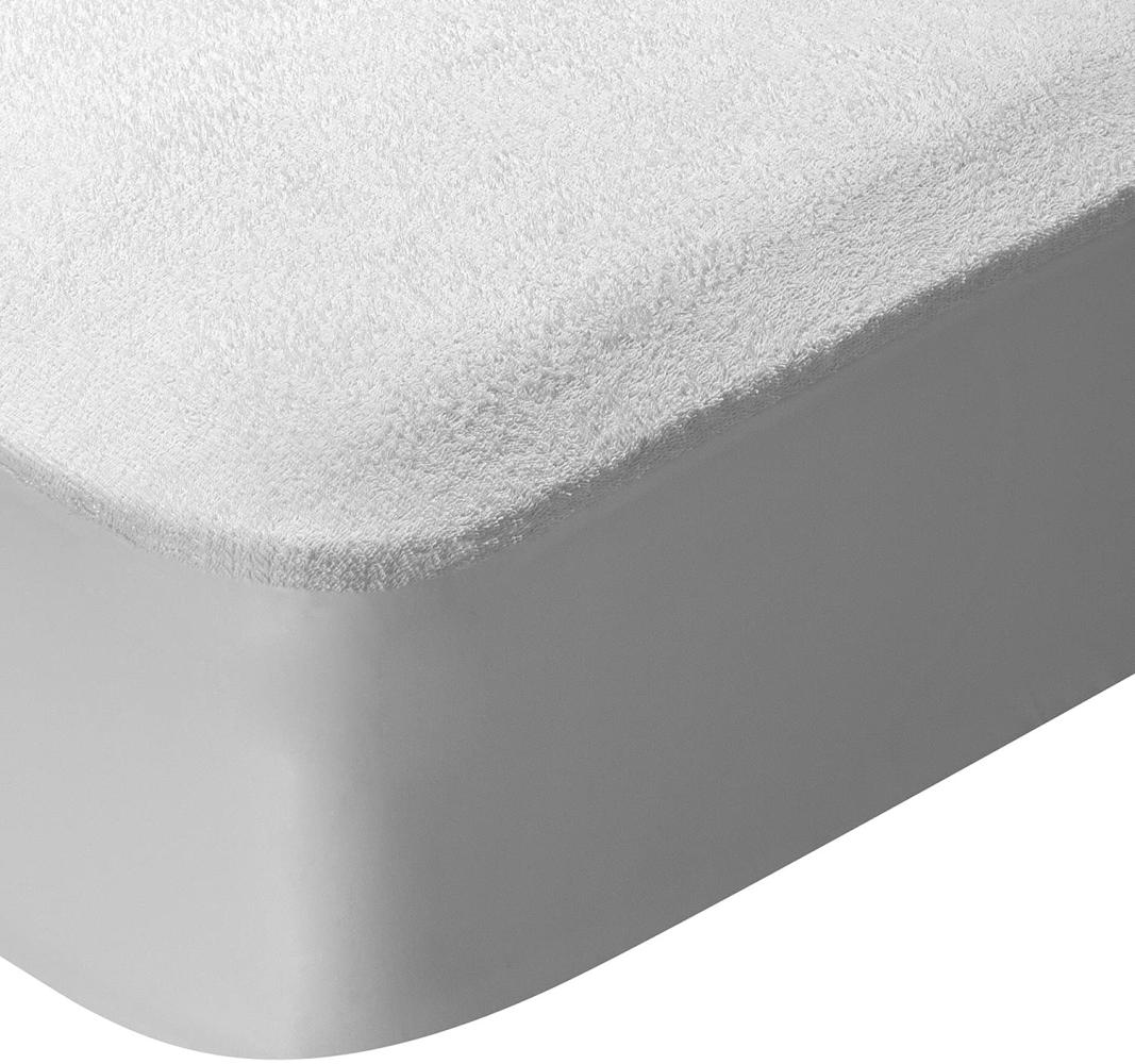 Pikolin Home - Wasserdichter, atmungsaktiver und hoch absorbierender Frottee-Matratzenschoner für Matratzen bis zu einer Höhe von 32 cm Bild 1