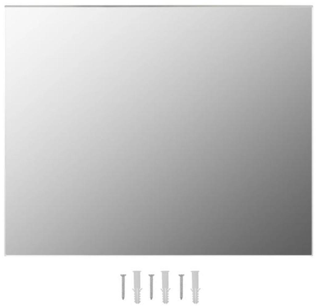 vidaXL Rahmenloser Spiegel 100x60 cm Glas Bild 1
