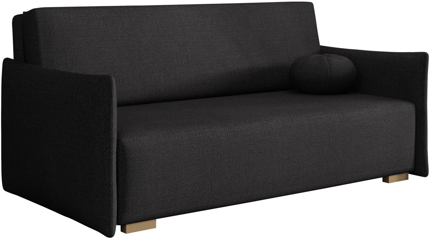 Sofa Viva Glov IV mit Schlaffunktion, 3 Sitzer Schlafsofa mit Bettkasten (Farbe: Soul 20) Bild 1