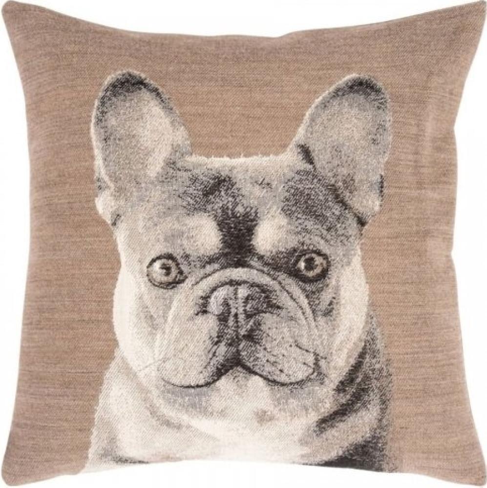 pad Kissenhülle Puppies Hund Light Grey (45x45cm) 11802-U15-4545 Bild 1