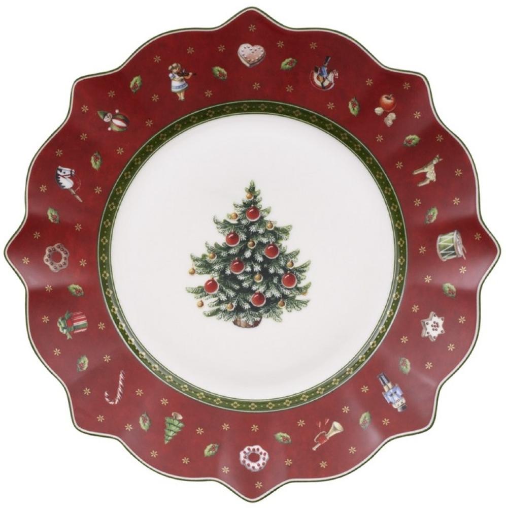 Villeroy & Boch Toy's Delight Frühstücksteller / Kuchenteller rot 24cm Bild 1