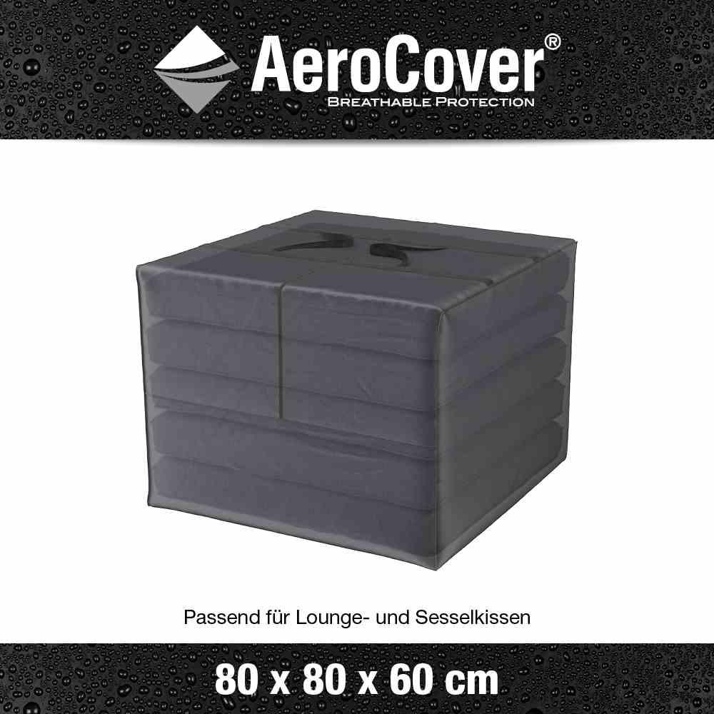 AeroCover Tragetasche Schutzhülle für Sitzkissen Loungekissen Kissen 80x80x56 cm Auflagentasche Bild 1