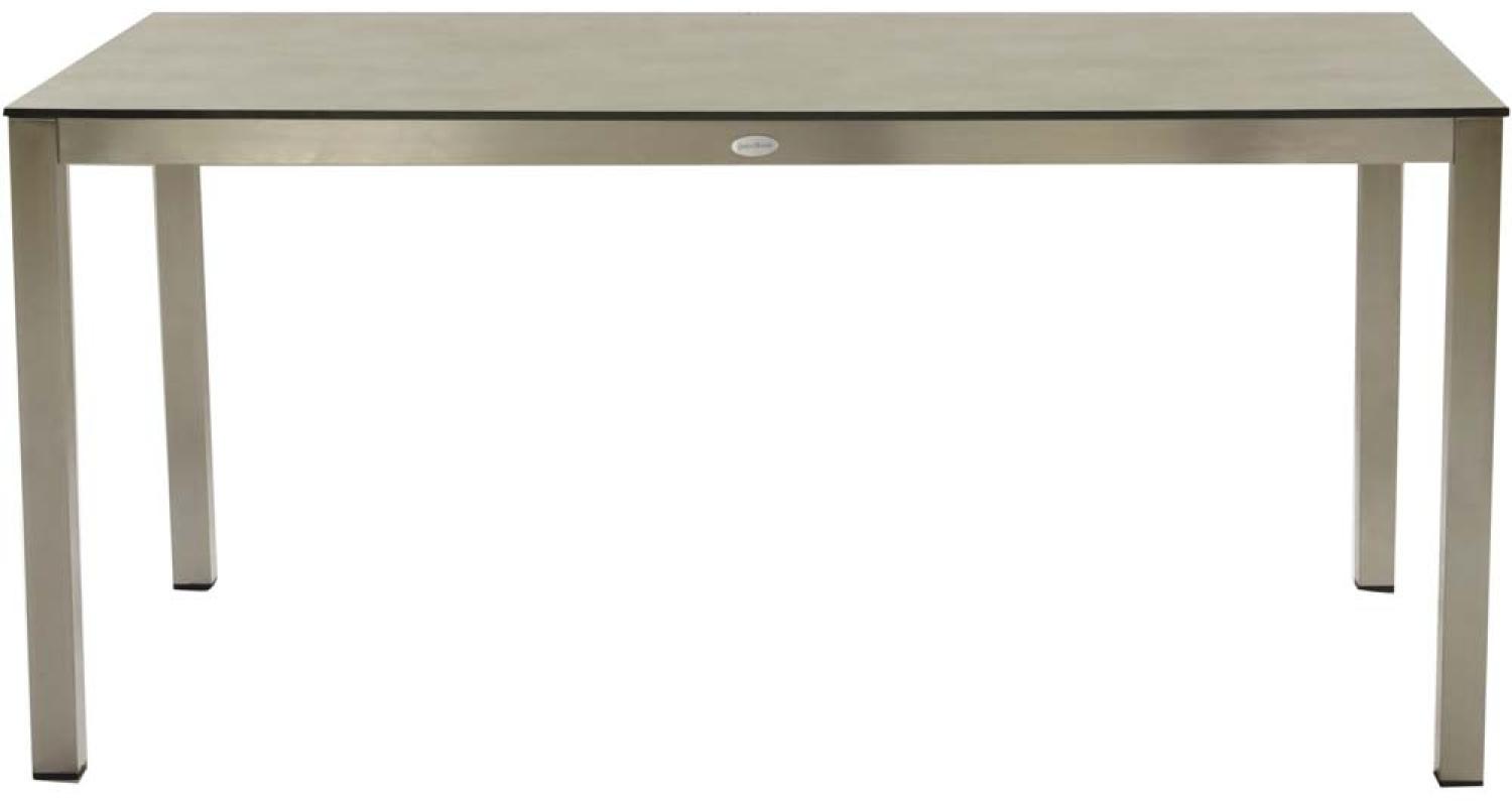 Edelstahl-Tisch, Länge 158cm, SIENNA Bild 1