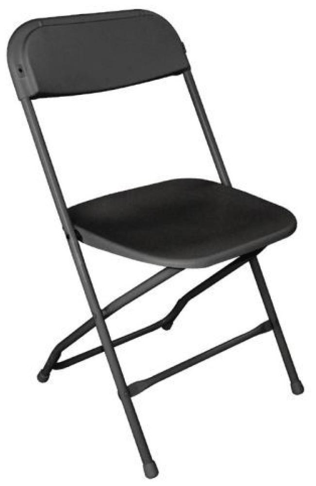 Bolero leichtgewicht Klappstuhl schwarz,10 Stück Bild 1