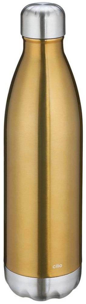 Cilio Elegante Isolier-Trinkflasche 750 ml gold Bild 1