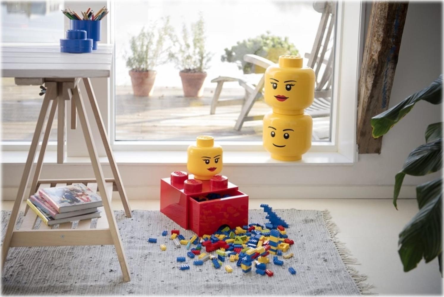 LEGO - Aufbewahrungsbox LEGO -Kopf Boy Klein Bild 1