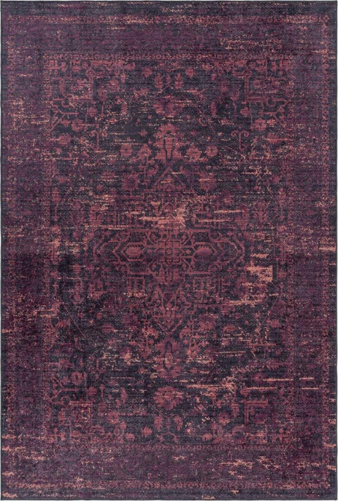 Waschbarer Teppich Federico rechteckig - 120x170 cm - Rot Bild 1
