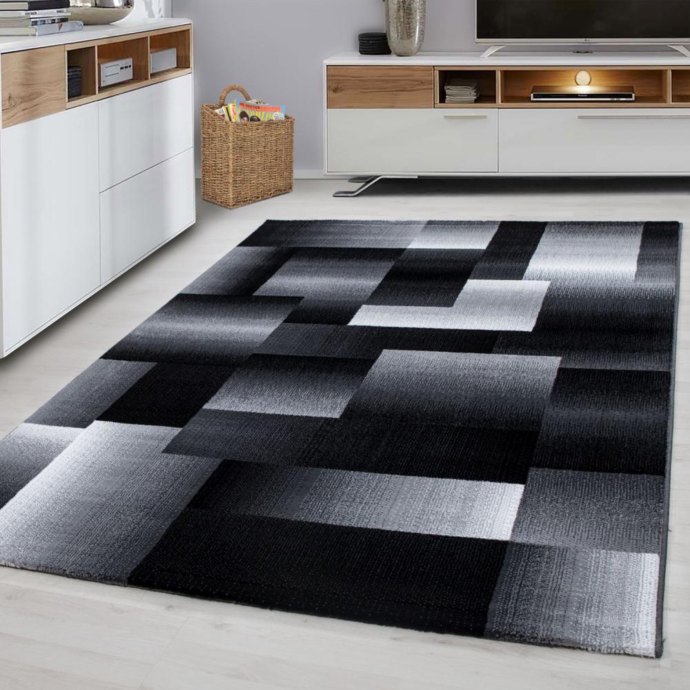 Teppich MIAMI BLACK 80 X 150cm Rechteck Bild 1