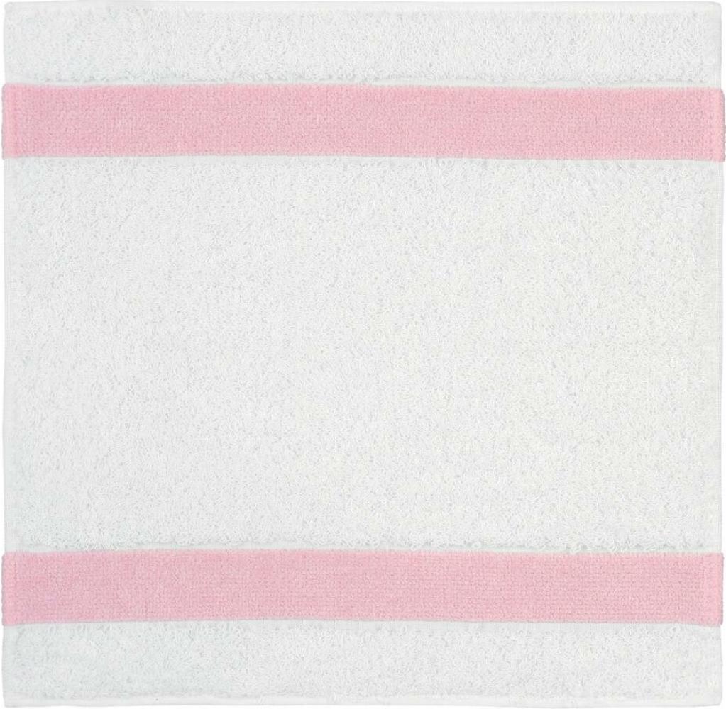 Feiler Handtücher Exclusiv mit Chenillebordüre | Seiftuch 30x30 cm | rose Bild 1