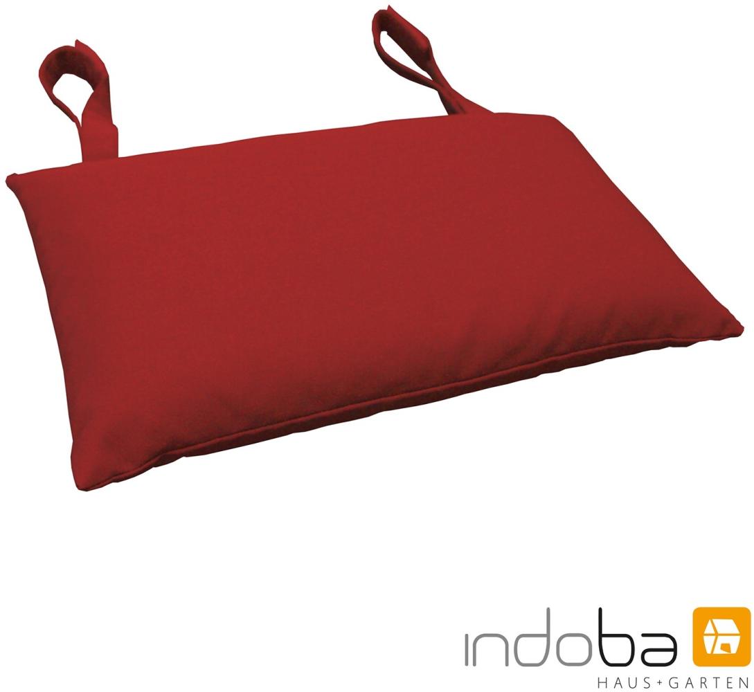 indoba - Kopfkissen Serie Premium - extra dick - Rot Bild 1