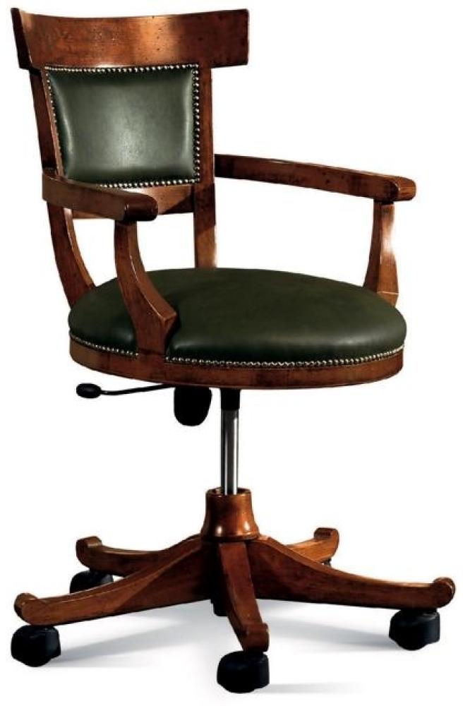 Stuhl auf Rollen Wohnzimmerdesign Esszimmerstühle Armlehnen Polsterung Bild 1