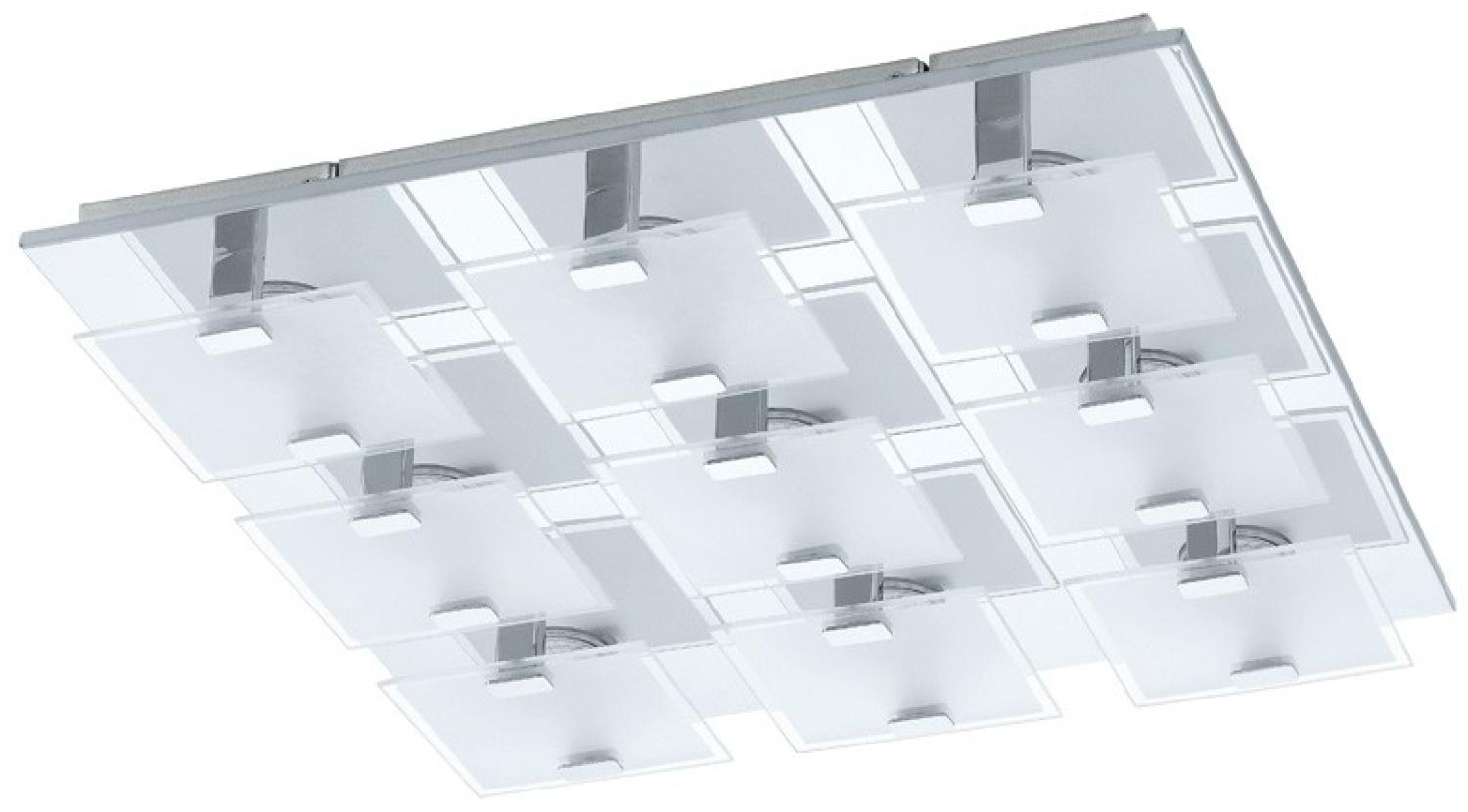 Eglo 93315 Wandleuchte/Deckenleuchte LED VICARO chrom, LED max. 9X2,5W Bild 1