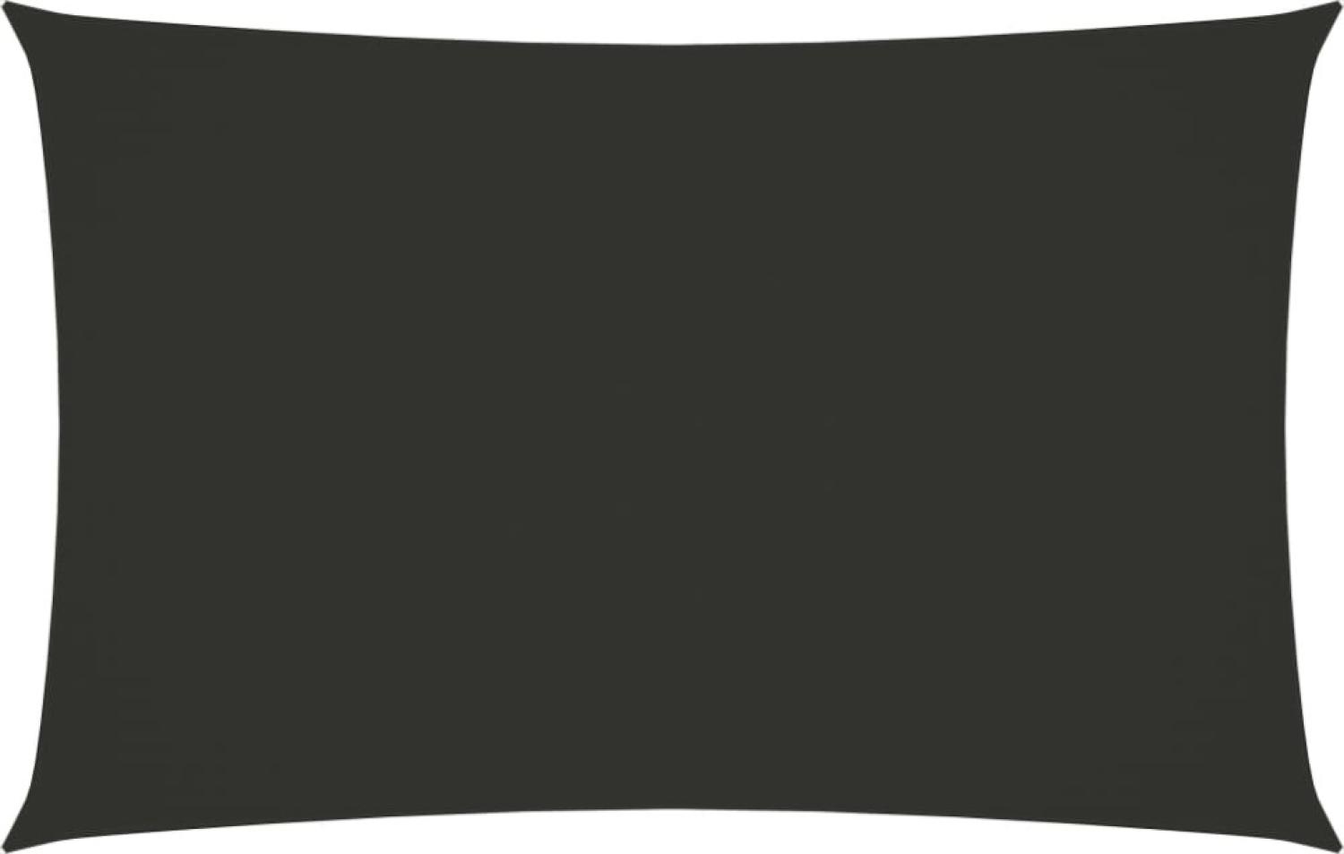 Sonnensegel Oxford-Gewebe Rechteckig 4x7 m Anthrazit Bild 1